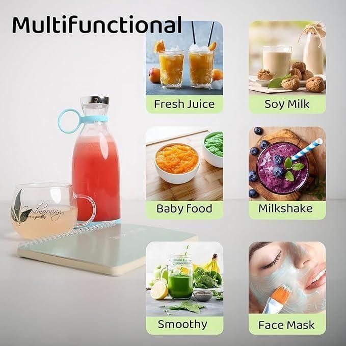 Portable Smoothie & Juice Maker - Shake Blender.