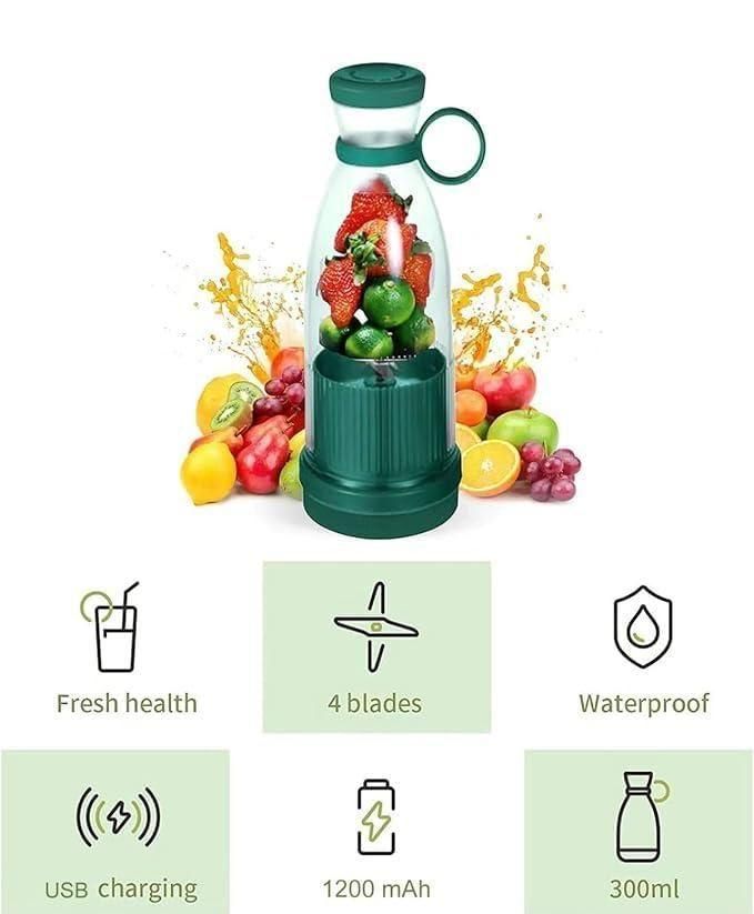 Portable Smoothie & Juice Maker - Shake Blender.