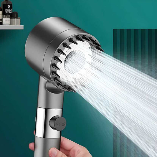 Handheld filtration brush Shower head High Pressure  3-Setting