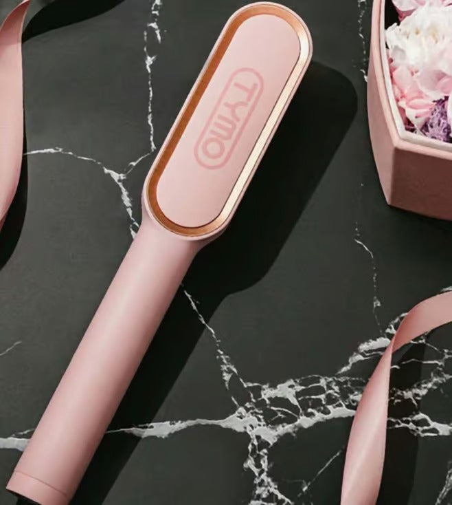 Hair Straightener Brush – Salon Smooth Hair in Minutes!