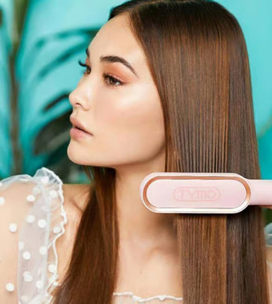 Hair Straightener Brush – Salon Smooth Hair in Minutes!